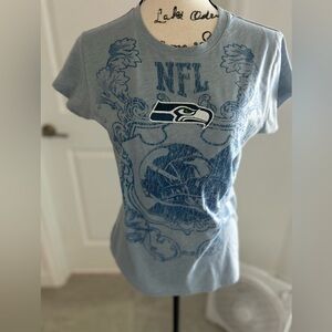Woman’s Blue NFL Seattle Seahawks T-Shirt